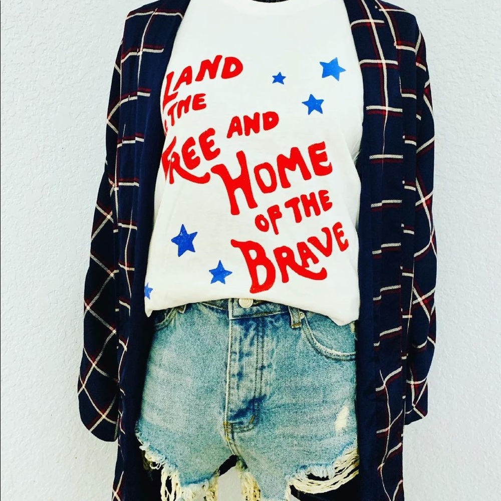 Fourth of July graphic tee